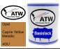 Preview: Opel, Caprie Yellow Metallic, 4GU: 1L Lackdose, von ATW Autoteile West.